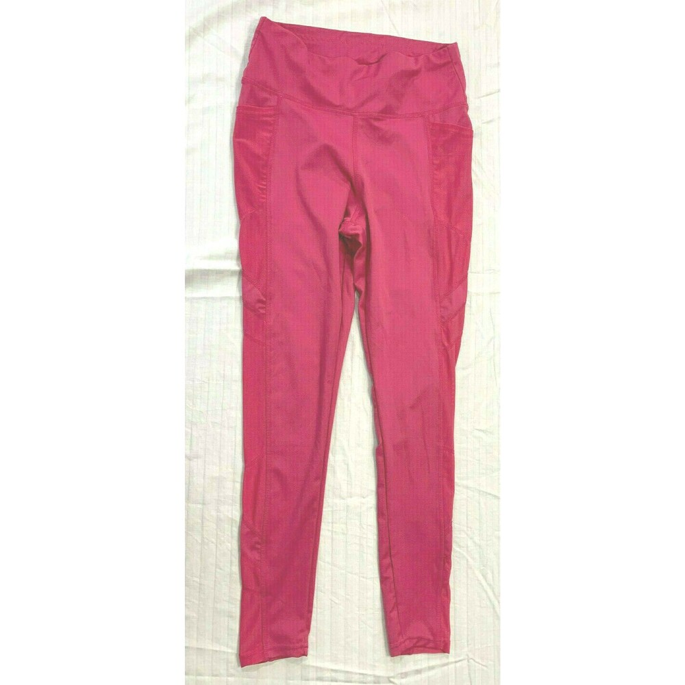 WOMENS ATHLETIC YOGA MESH LEGGINGS SIZE S/M